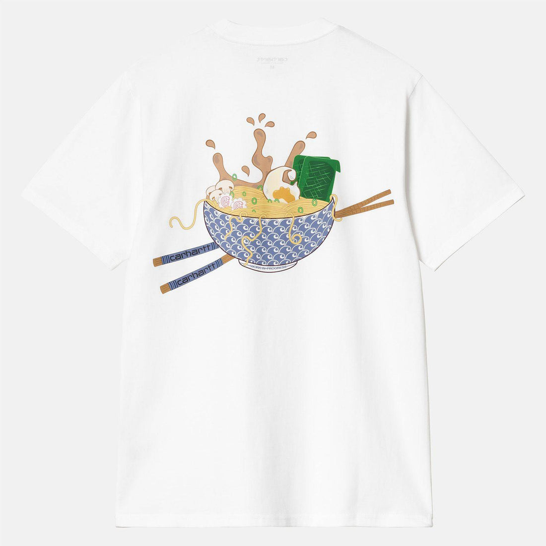 Carhartt WIP S/S Noodle Soup T-Shirt - White Weiß Bild 1
