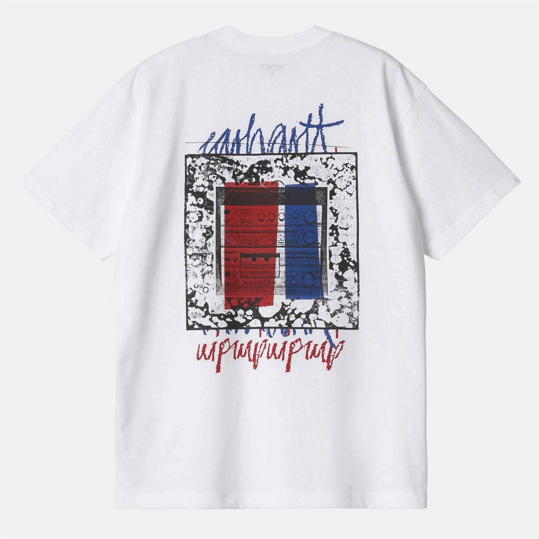 Carhartt WIP S/S Stereo T-Shirt - White Weiß Bild 1