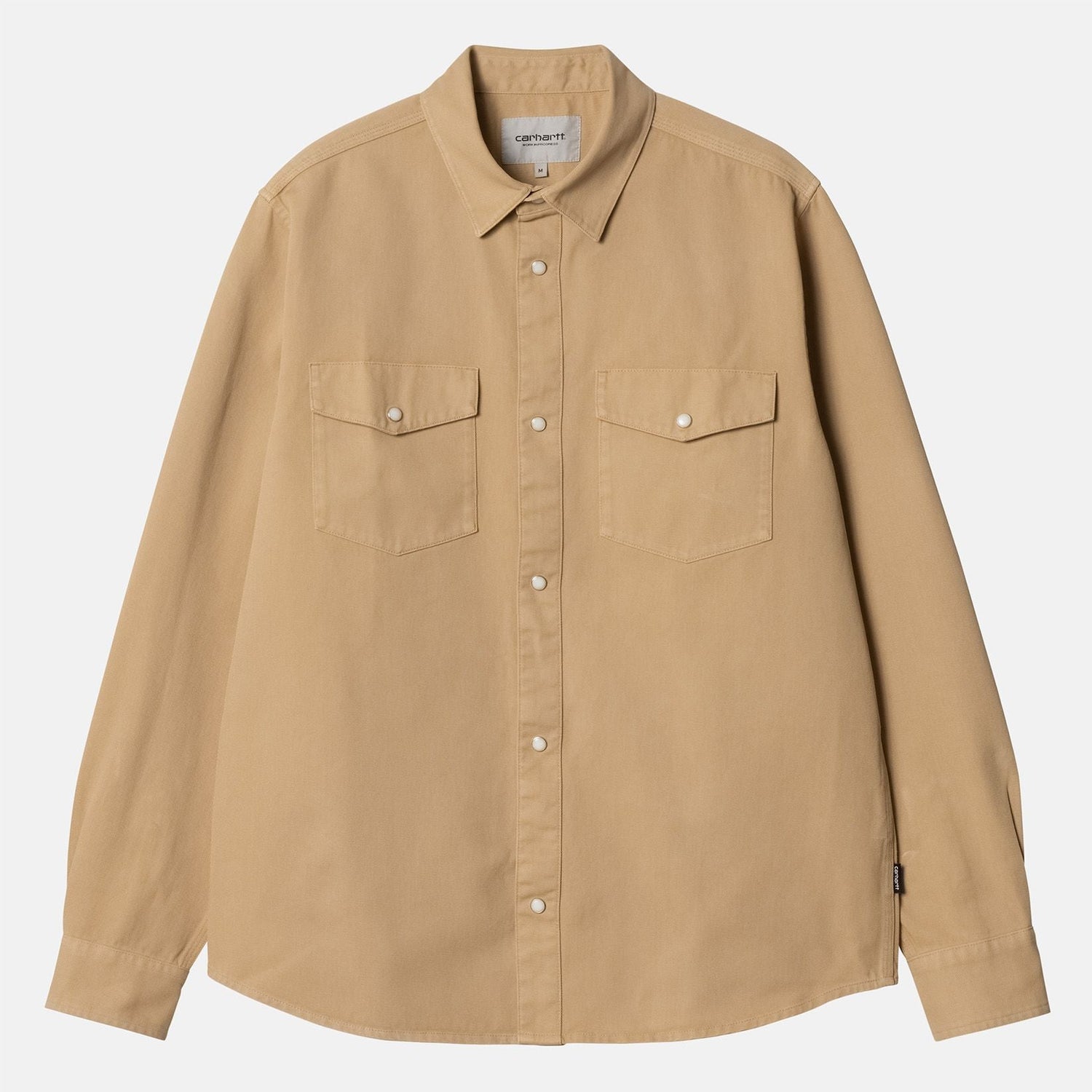 Carhartt WIP Santa Fe Hemd - Dusty H Brown Garmend Dyed Dusty H Brown, garment dyed Bild 1