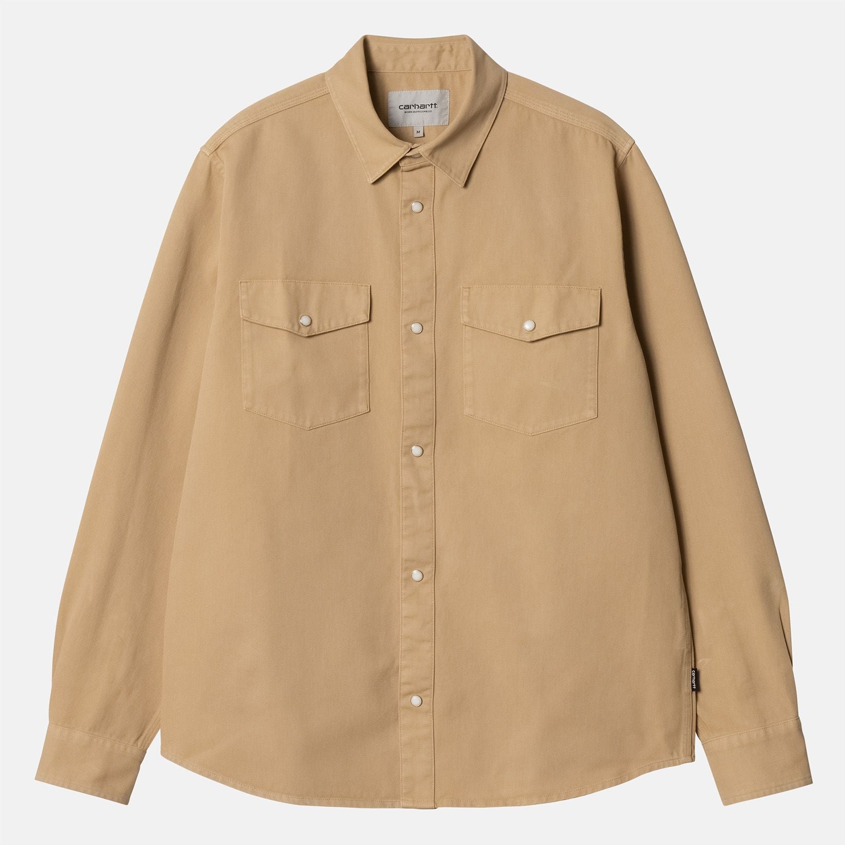 Carhartt WIP Santa Fe Hemd - Dusty H Brown Garmend Dyed Dusty H Brown, garment dyed Bild 1