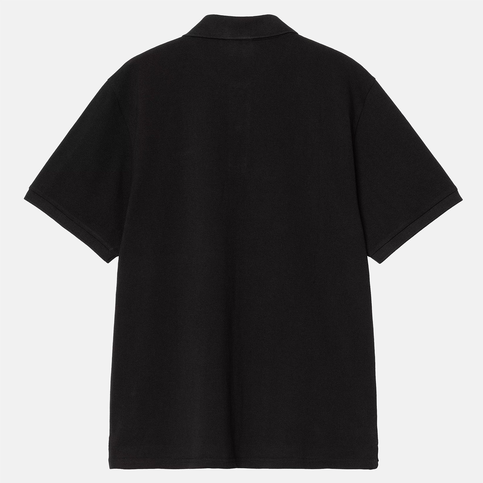 Carhartt WIP Script Polo - Black Schwarz Bild 2