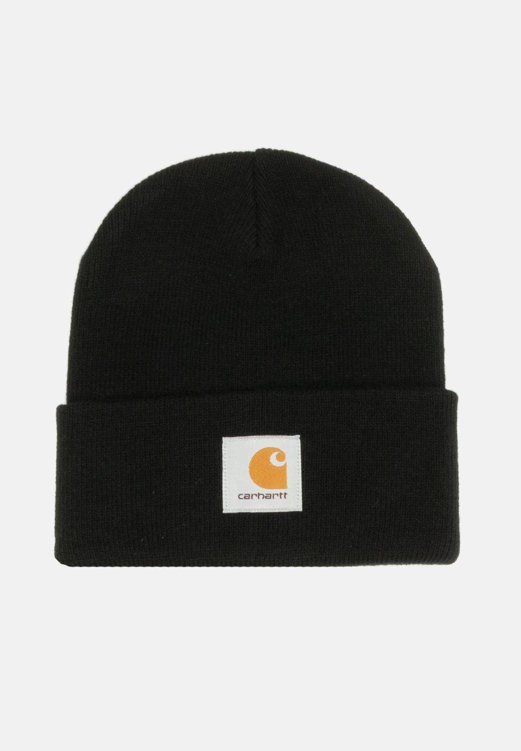 Carhartt WIP Short Watch Beanie - Black Schwarz Bild 2