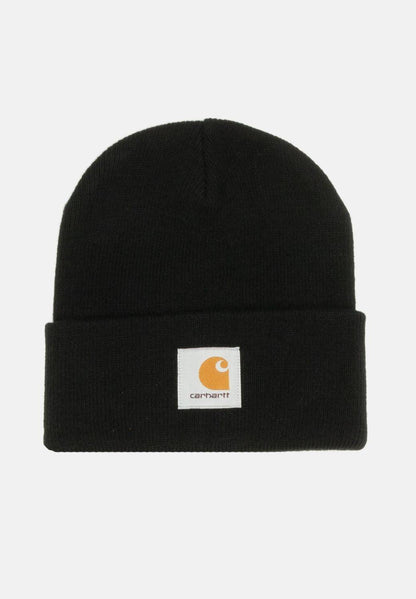 Carhartt WIP Short Watch Beanie - Black Schwarz Bild 2