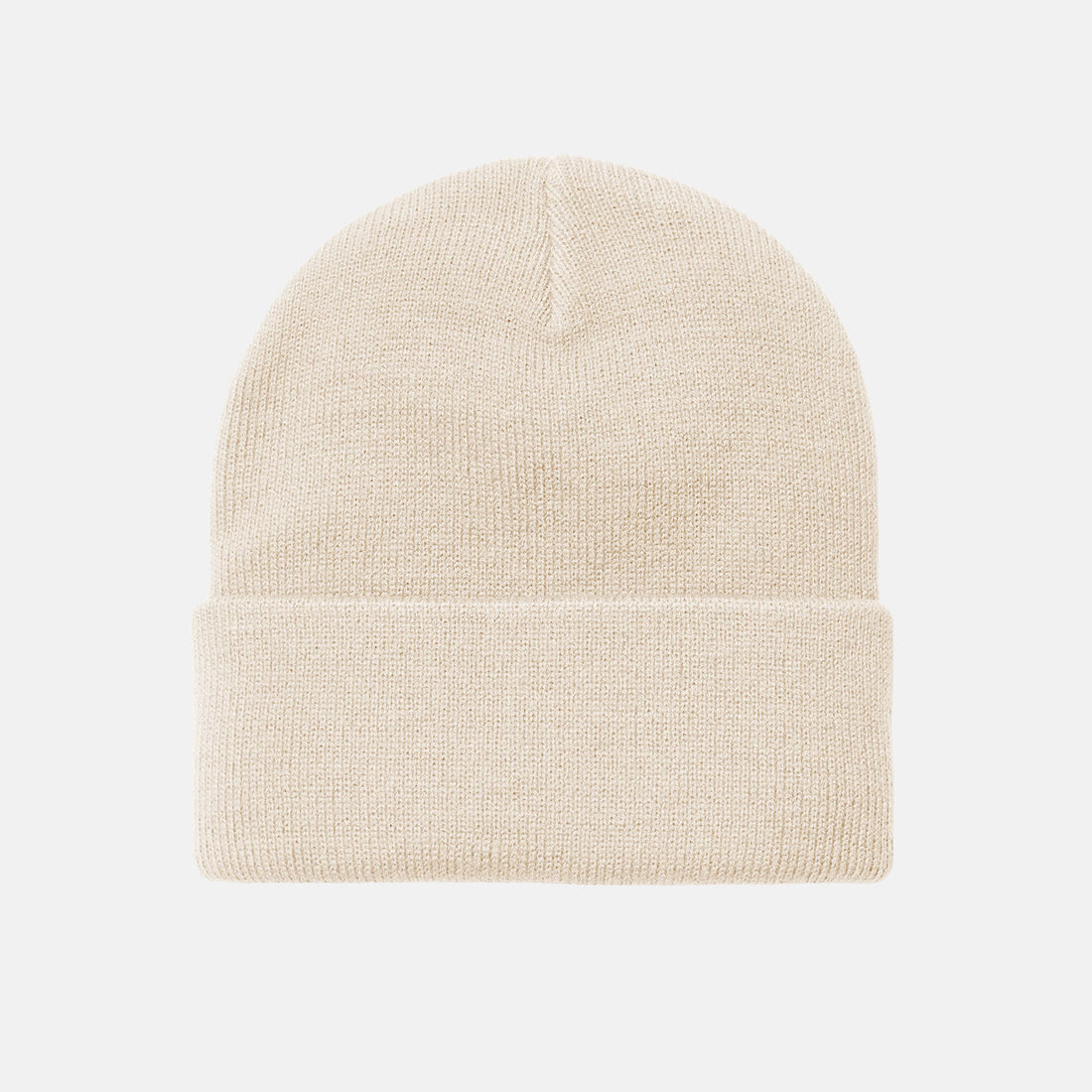 Carhartt WIP Short Watch Beanie - Natural Weiß Bild 2