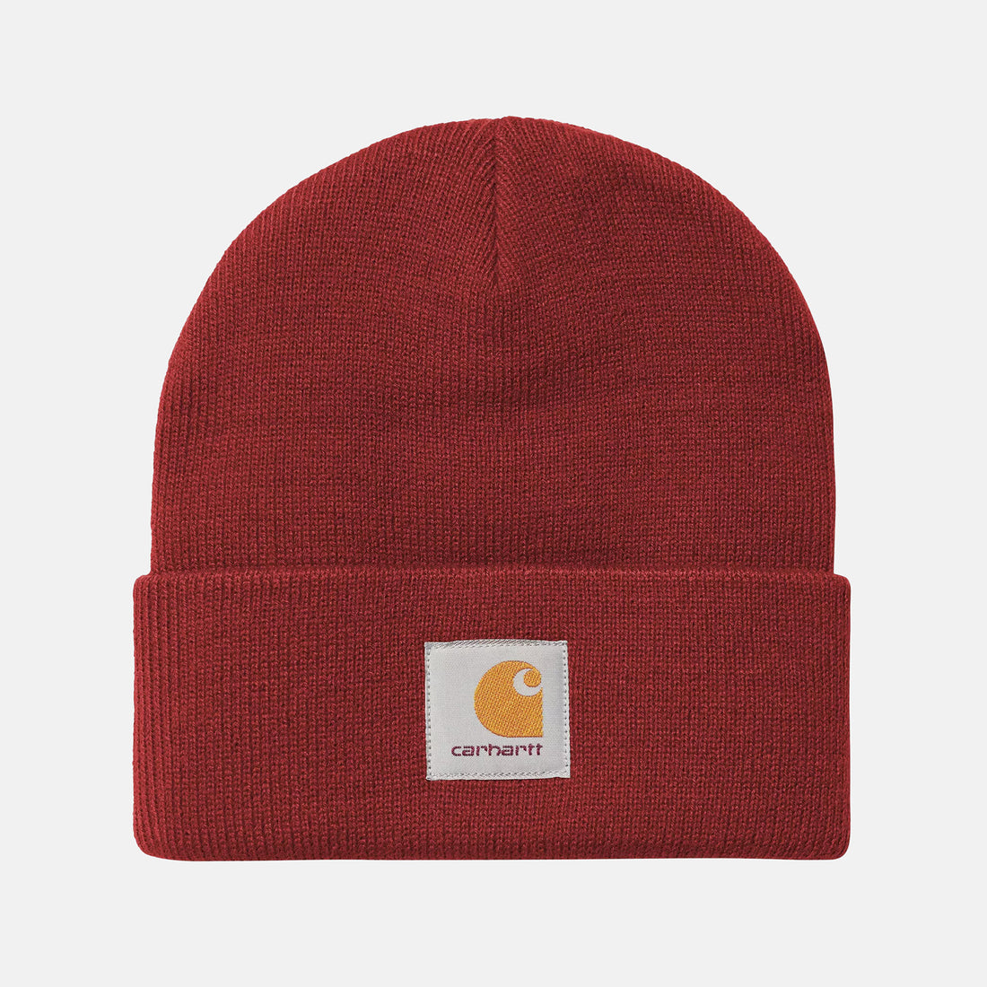 Carhartt WIP Short Watch Beanie - Scarlet Rot Bild 1