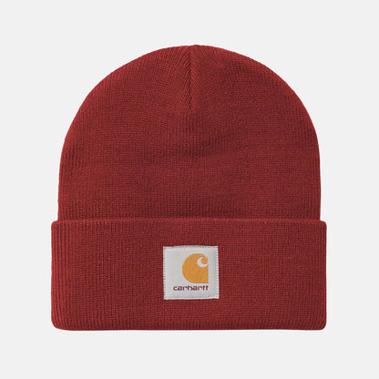 Carhartt WIP Short Watch Beanie - Scarlet Rot Bild 1