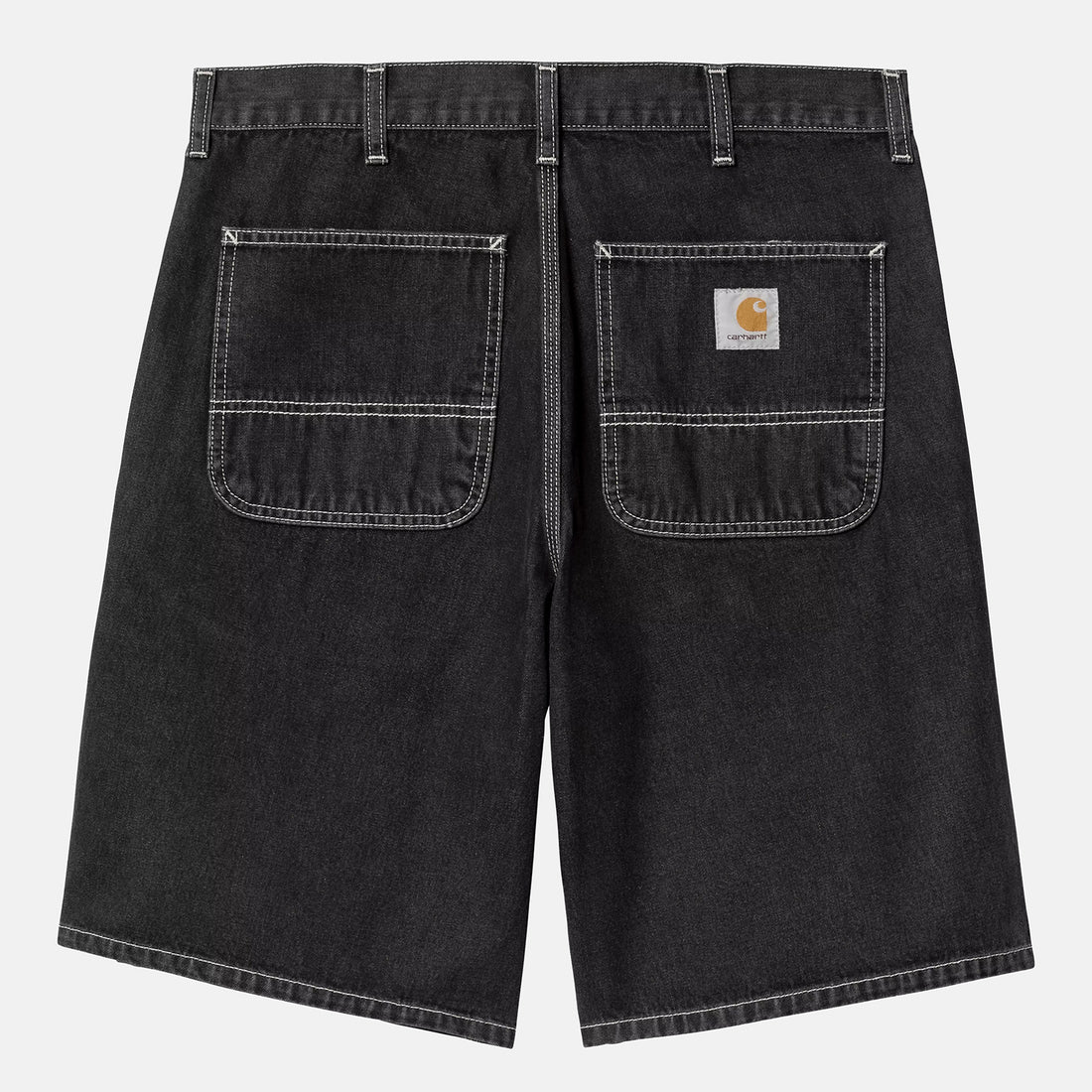 Carhartt WIP Simple Short - Black Stone Washed Schwarz Bild 1