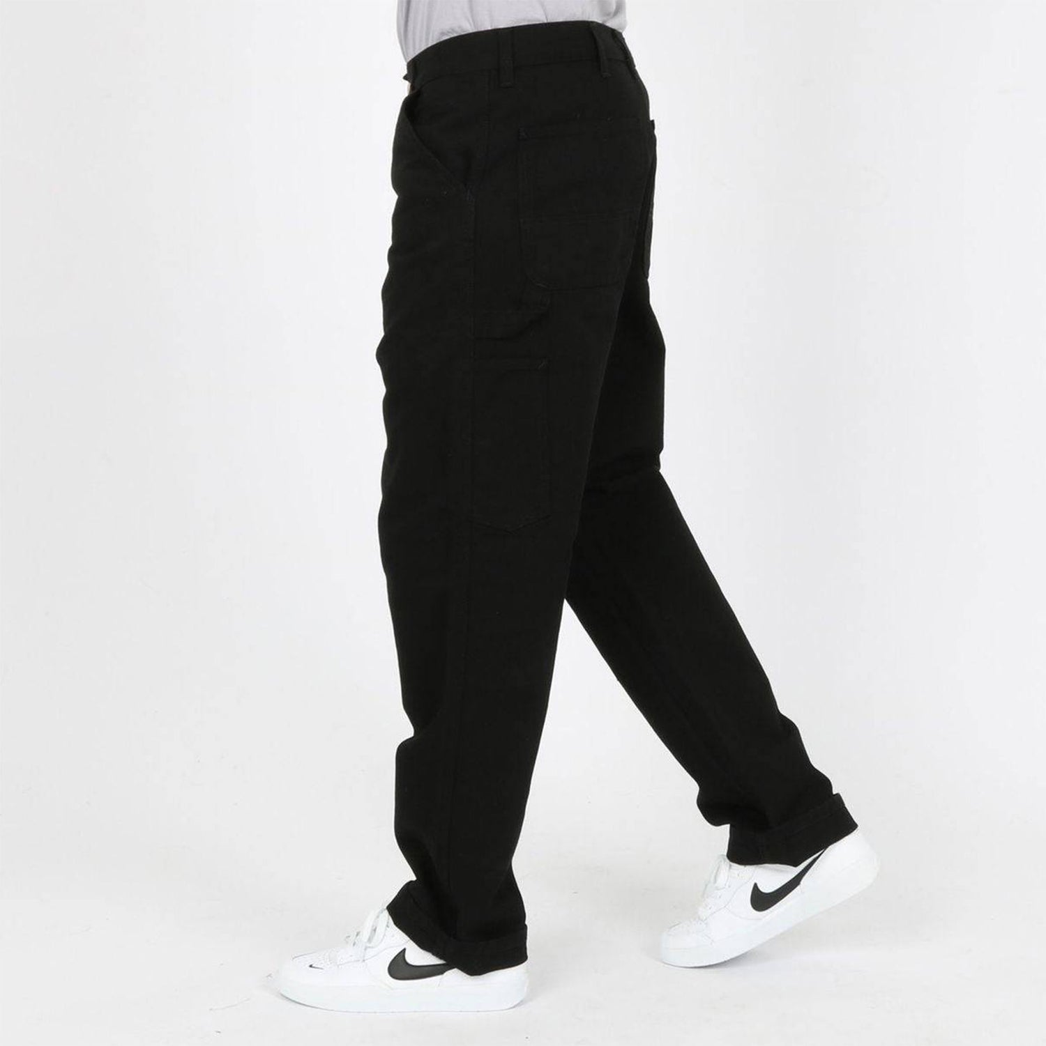 Carhartt WIP Single Knee Pant - Black Rinsed Schwarz Bild 2