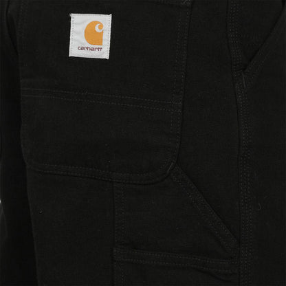 Carhartt WIP Single Knee Pant - Black Rinsed Schwarz Bild 4