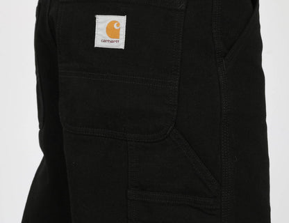 Carhartt WIP Single Knee Pant - Black Rinsed Schwarz Bild 5