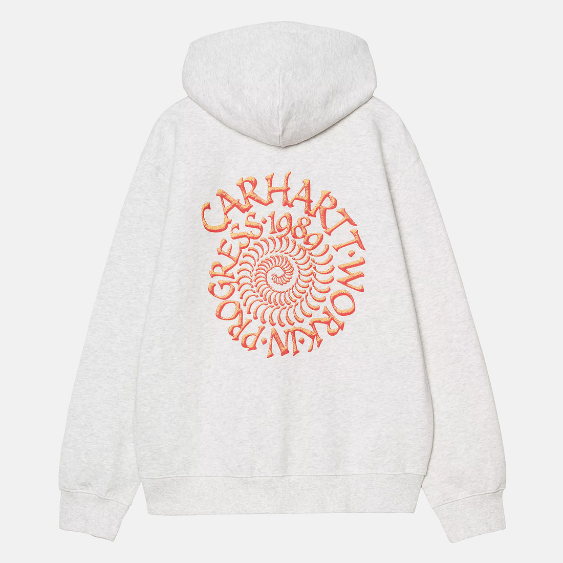 Carhartt WIP Spiral Hoodie - Ash Heather Grau Bild 1