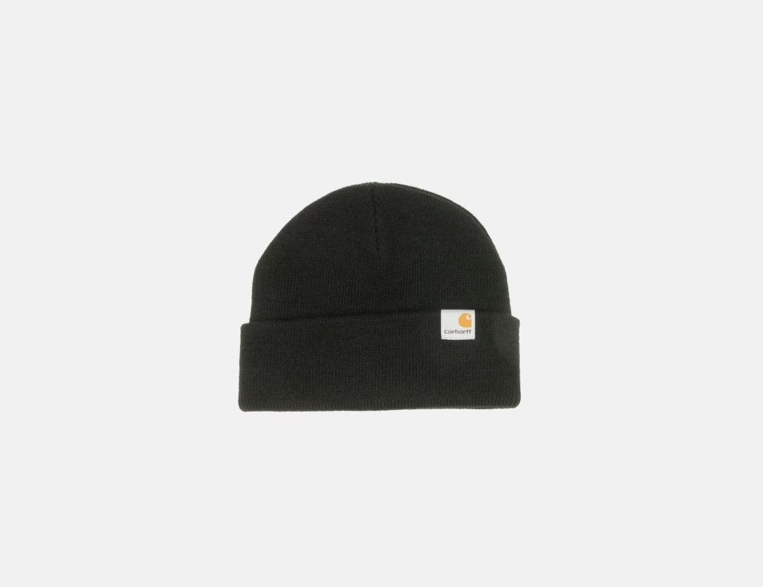 Carhartt WIP Stratus Low Beanie - Black Schwarz Bild 1