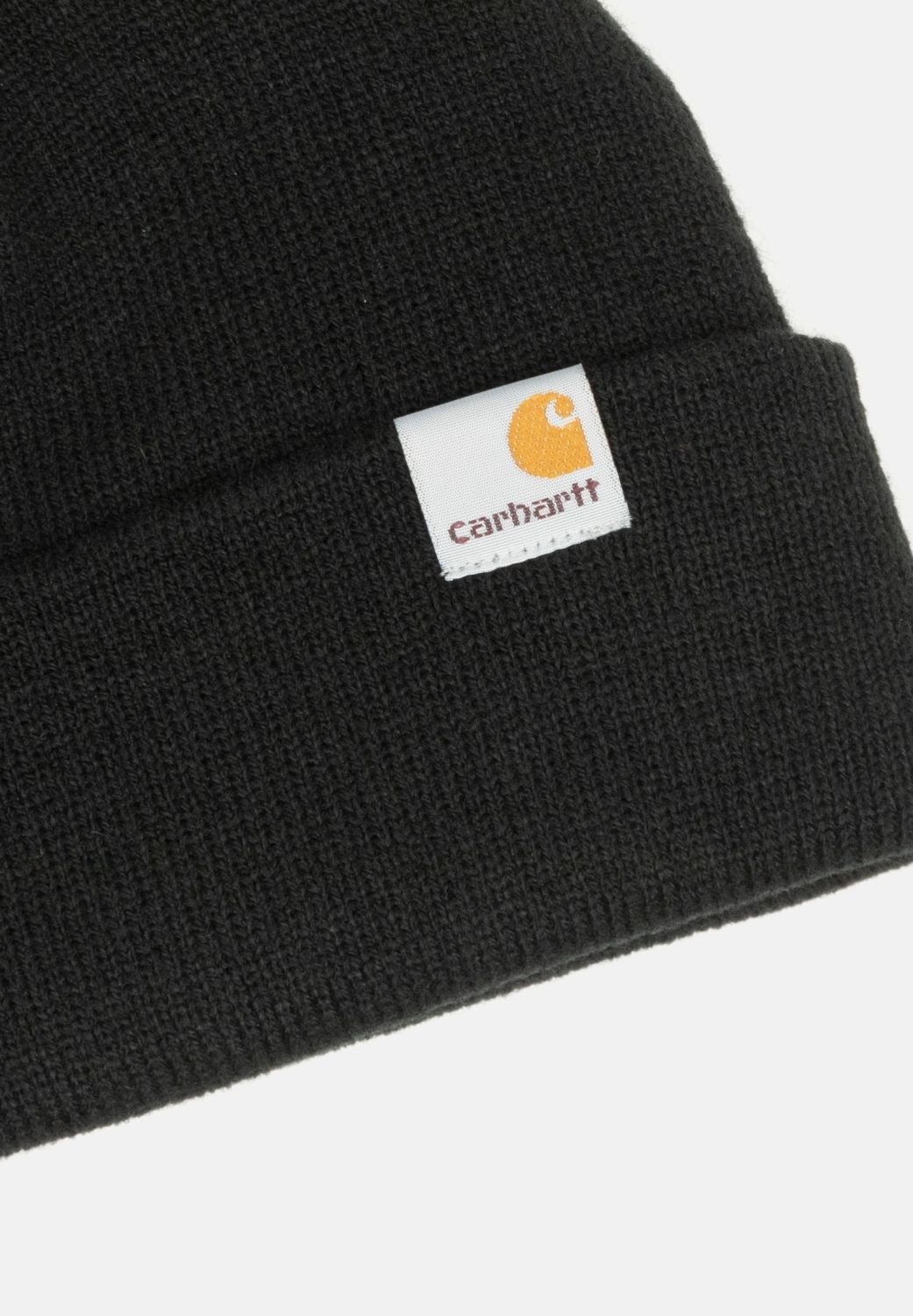 Carhartt WIP Stratus Low Beanie - Black Schwarz Bild 4