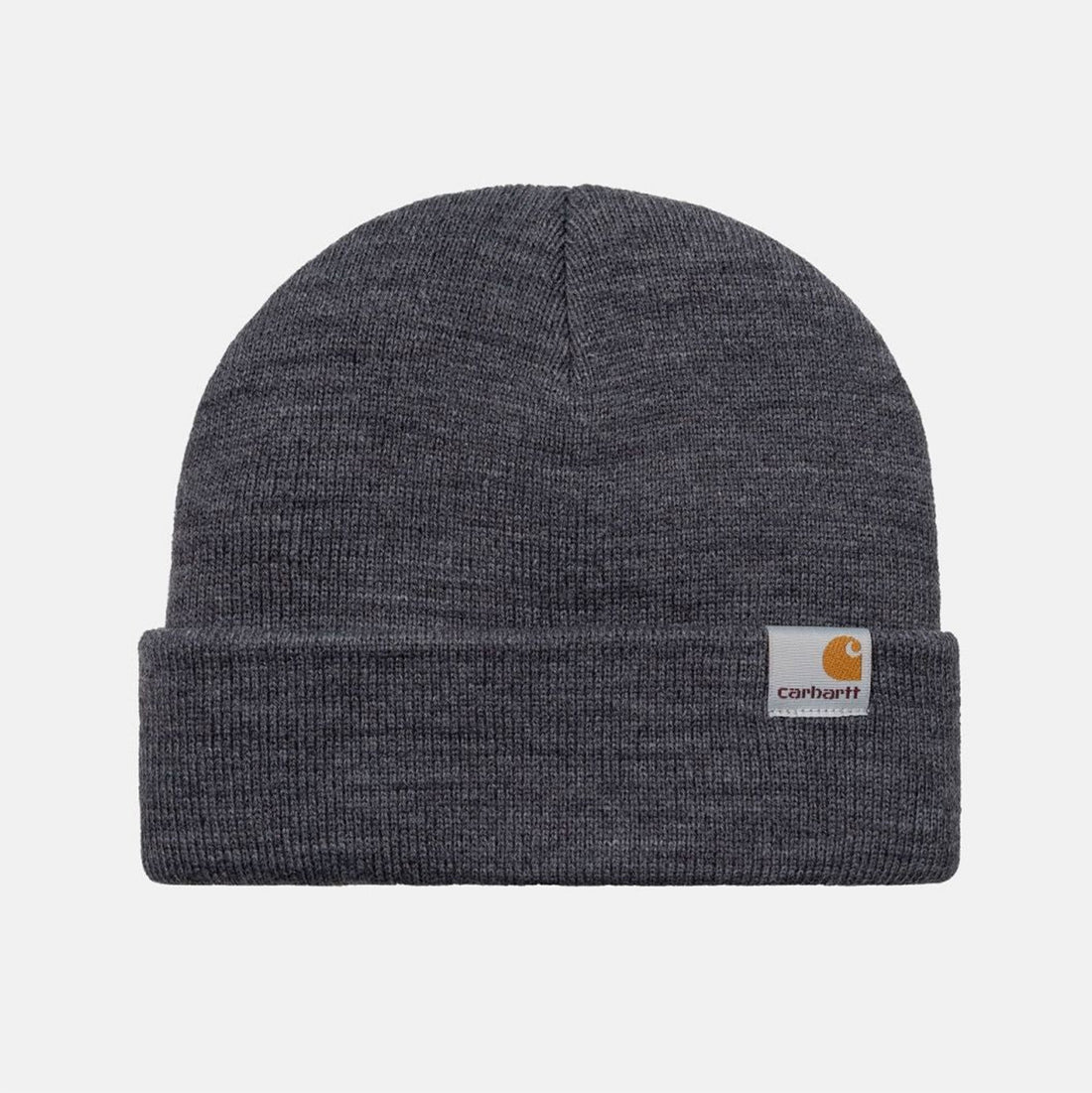 Carhartt WIP Stratus Low Beanie - Dark Grey Heather Bild 1