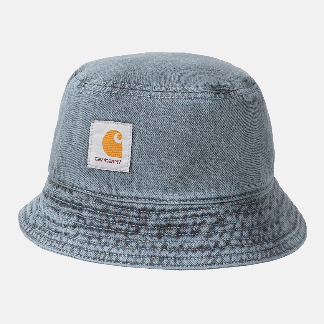 Carhartt WIP Tigan Bucket Hat - Black / Blue Fog Blau Bild 1