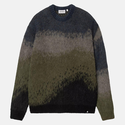 Carhartt WIP Tinley Sweater - Tinley Stripe Mehrfarbig Bild 1