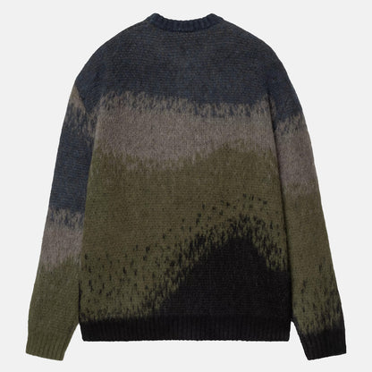 Carhartt WIP Tinley Sweater - Tinley Stripe Mehrfarbig Bild 2