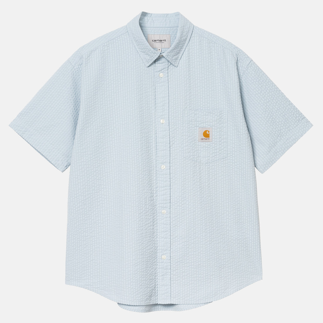 Carhartt WIP Toland Seersucker Hemd - Blue Fog Blau Bild 1