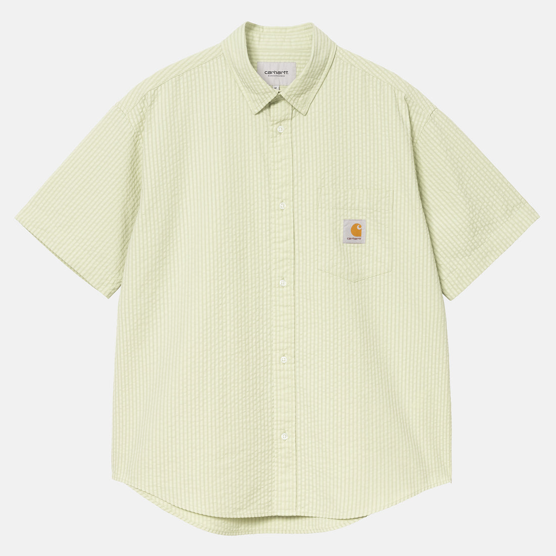 Carhartt WIP Toland Seersucker Hemd - Pale Olive Grün Bild 1
