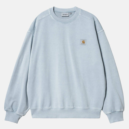 Carhartt WIP Vista Crew Neck - Dusty Ice Blau Bild 1