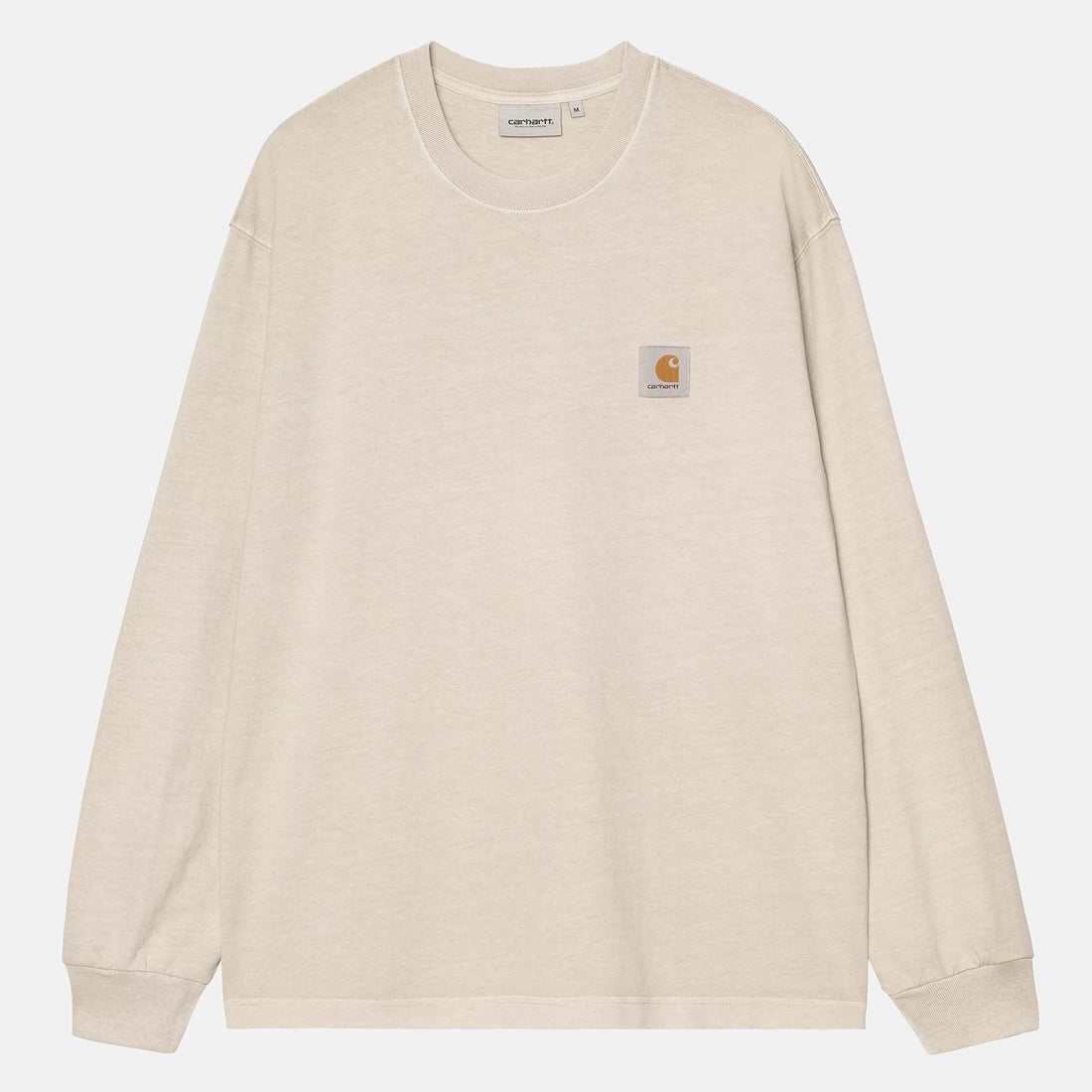 Carhartt WIP Vista Longsleeve - Fleur De Sel Garment Dyed Braun Bild 1