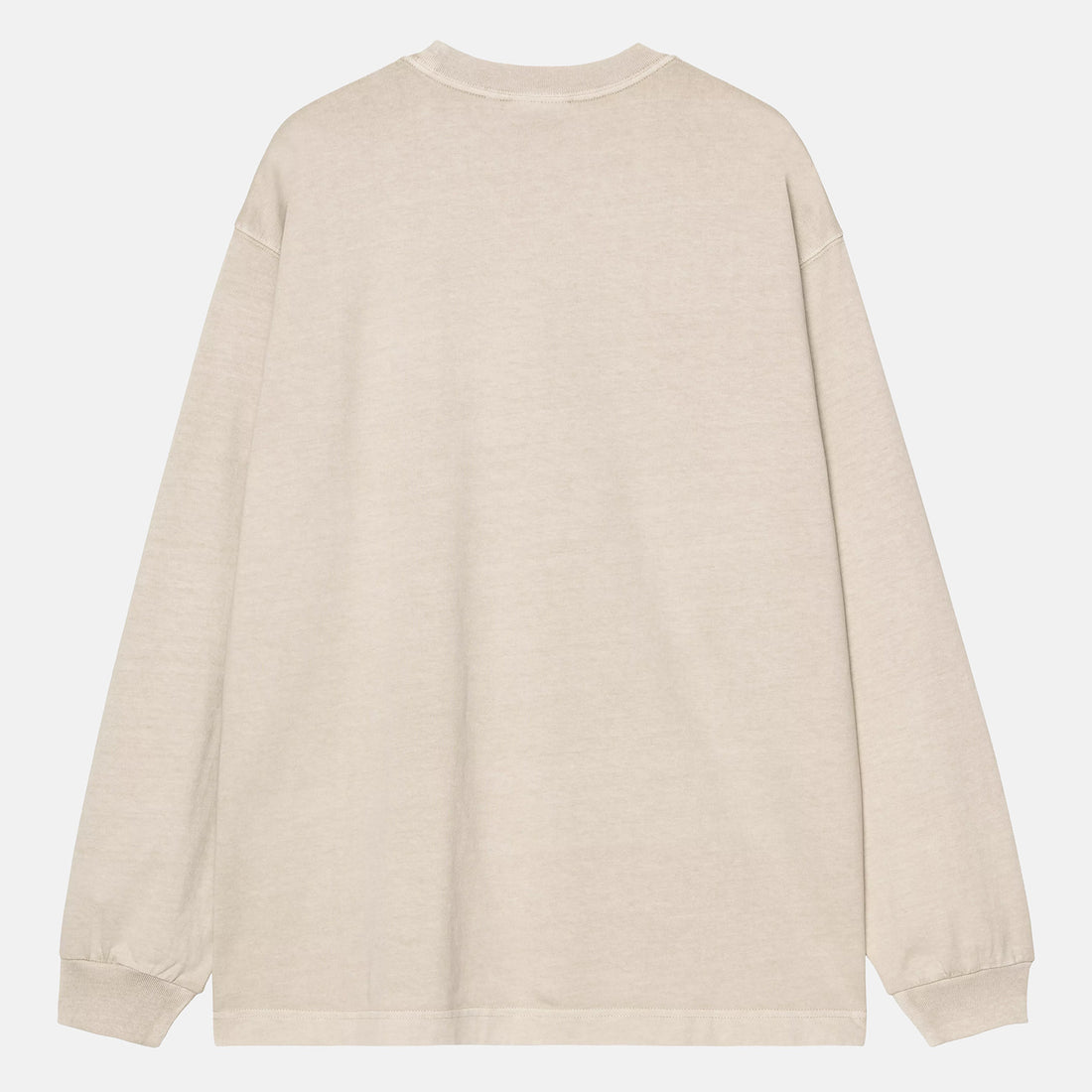 Carhartt WIP Vista Longsleeve - Fleur De Sel Garment Dyed Braun Bild 2