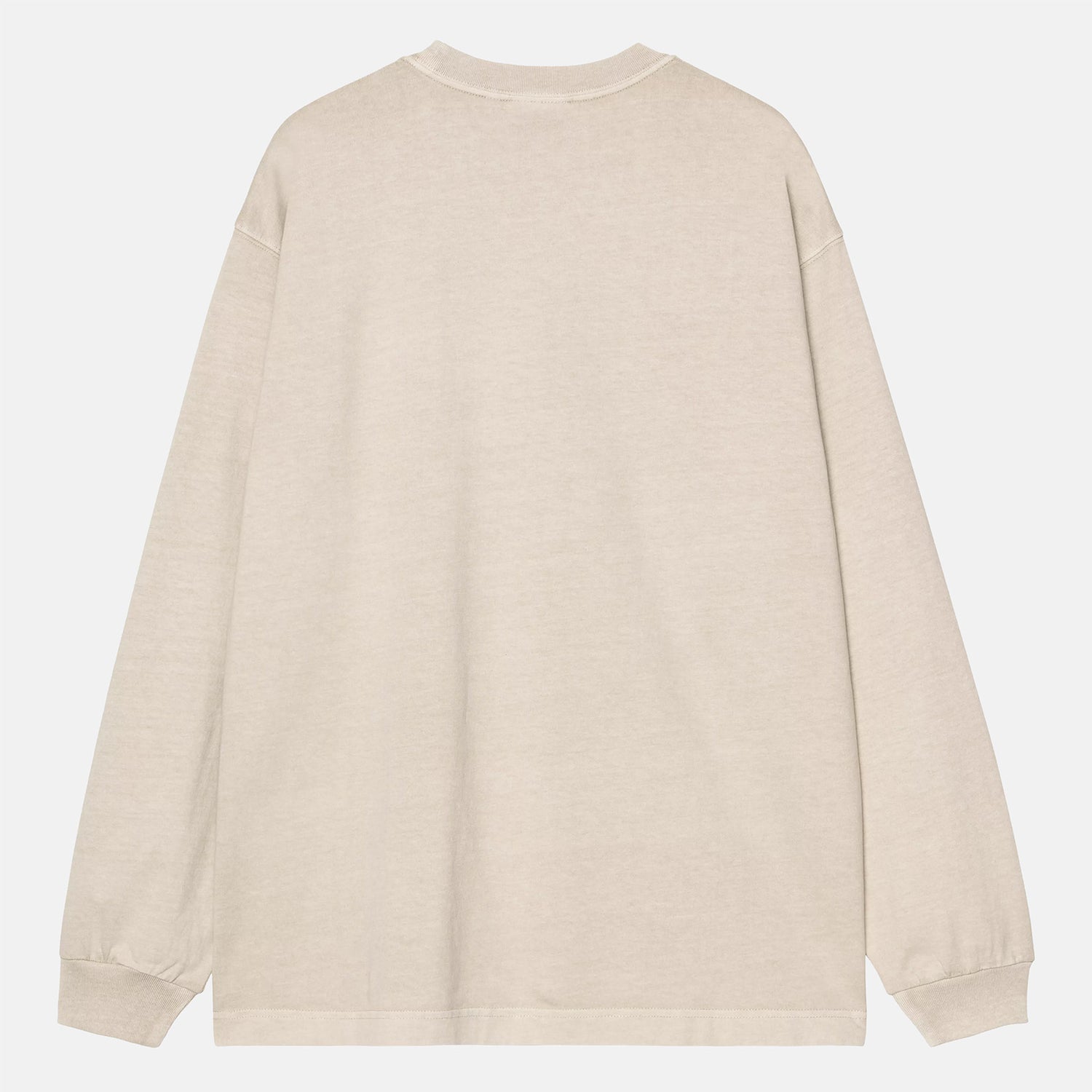 Carhartt WIP Vista Longsleeve - Fleur De Sel Garment Dyed Braun Bild 2