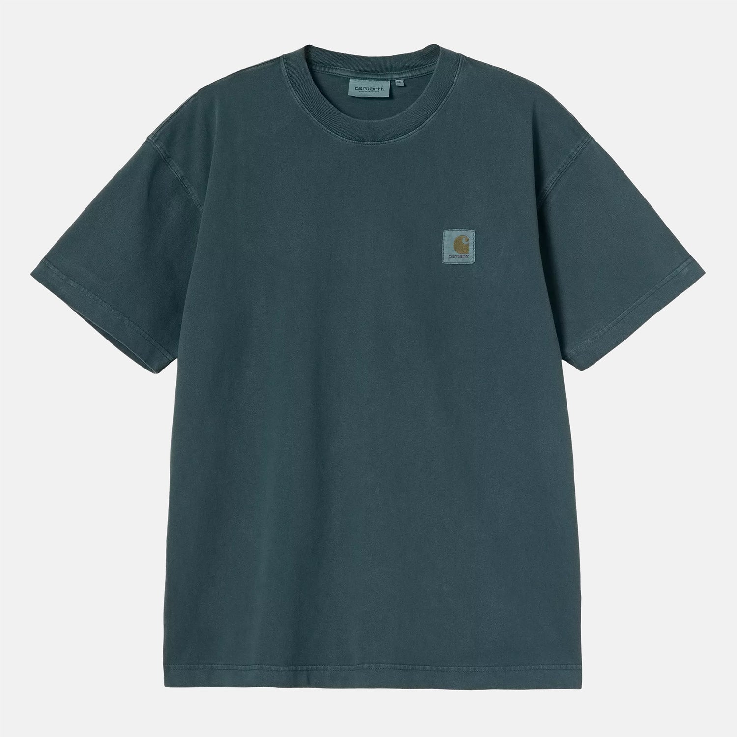 Carhartt WIP Vista T-Shirt - Deep Lagoon Garment Dyed Blau Bild 1