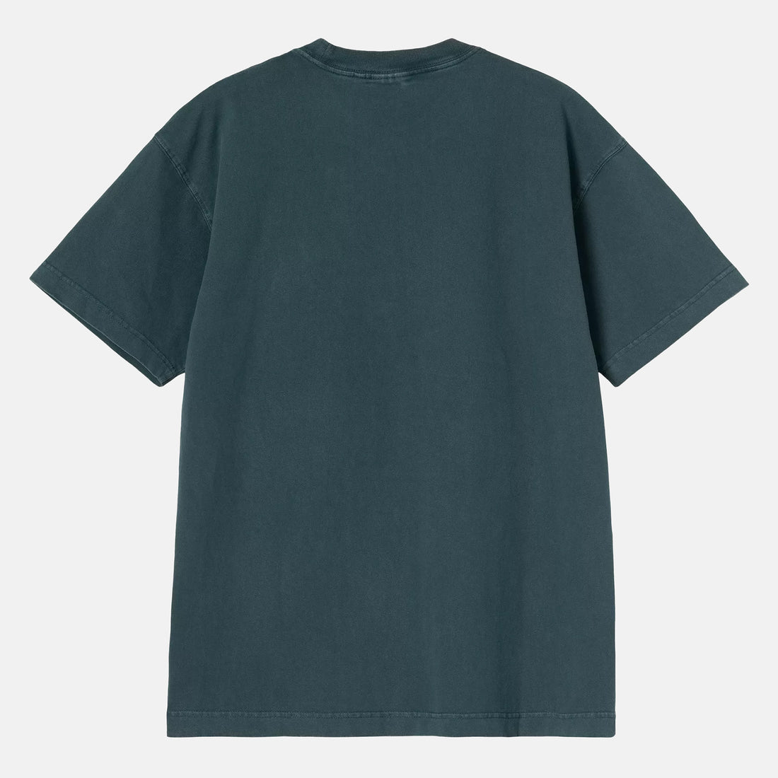 Carhartt WIP Vista T-Shirt - Deep Lagoon Garment Dyed Blau Bild 2