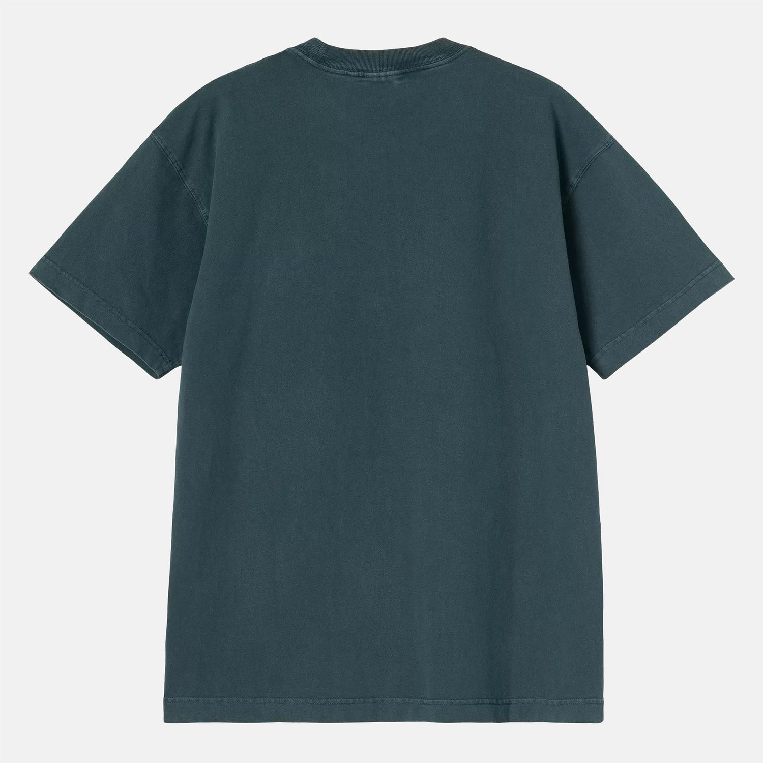 Carhartt WIP Vista T-Shirt - Deep Lagoon Garment Dyed Blau Bild 2