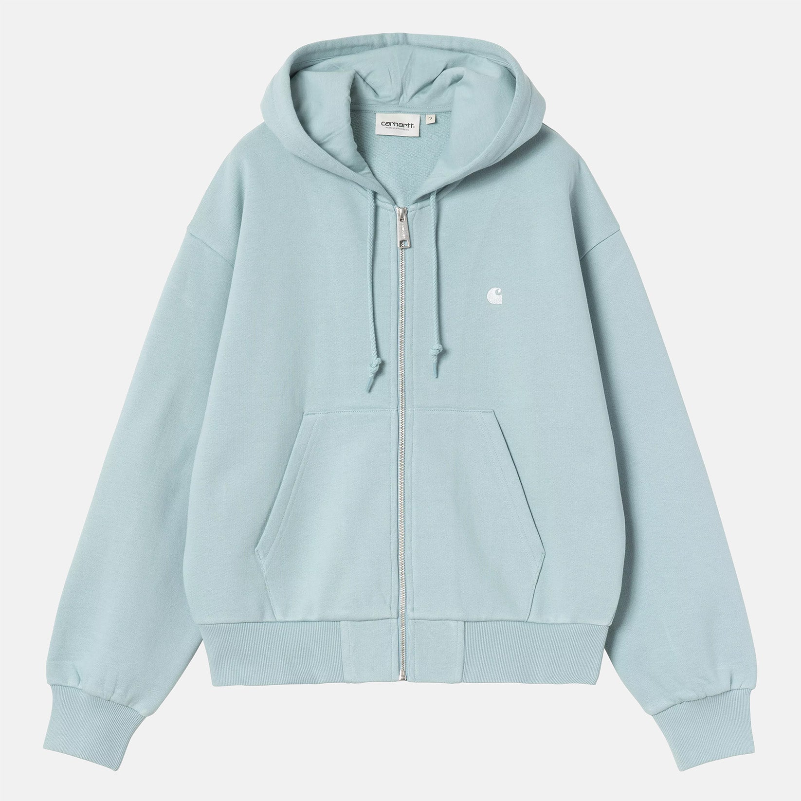 Carhartt WIP W´Casey Zip-Hoodie - Tourmaline Blau Bild 1