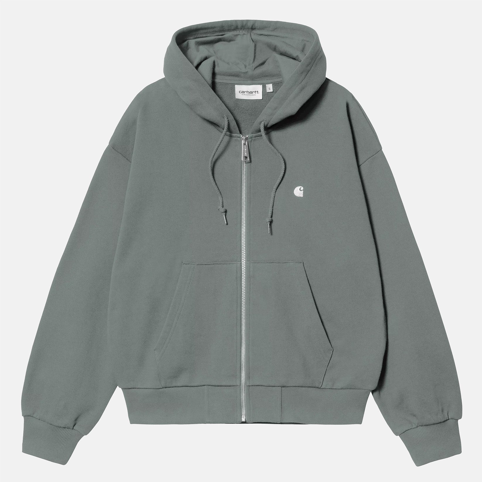 Carhartt WIP W´ Casey Zip-Hoodie - Velvet Green Grün Bild 1