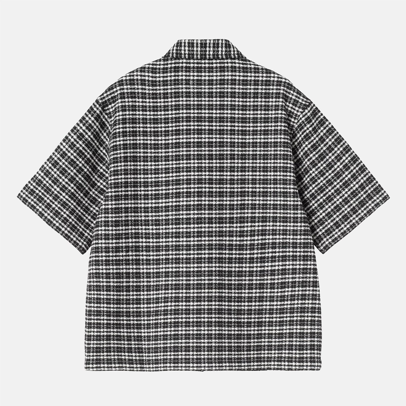 Carhartt WIP W´ Michigan Cotton Waffle Hemd - Kander Check Schwarz Bild 2