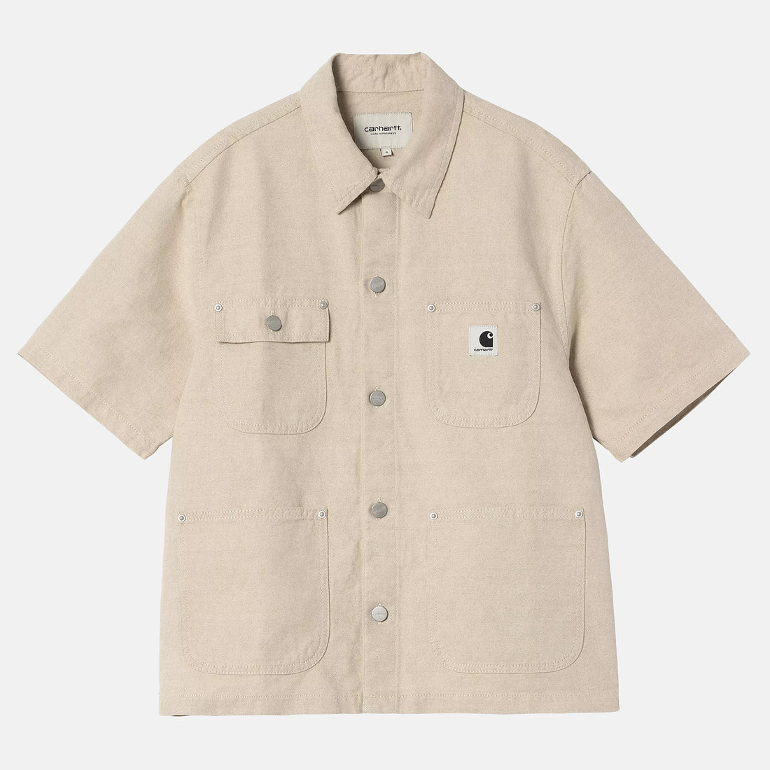 Carhartt WIP W` Michigan Hemd - Natural Weiß Bild 1