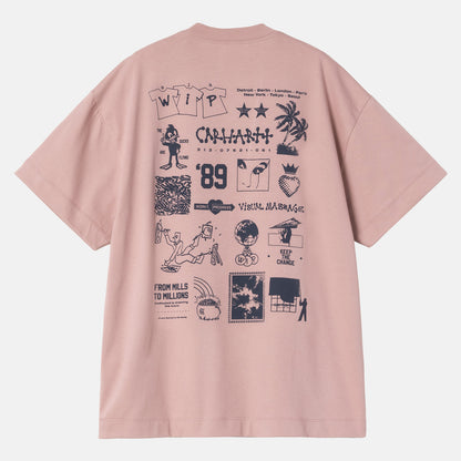 Carhartt WIP W´ Modal T-Shirt - Glassy Pink Pink Bild 1