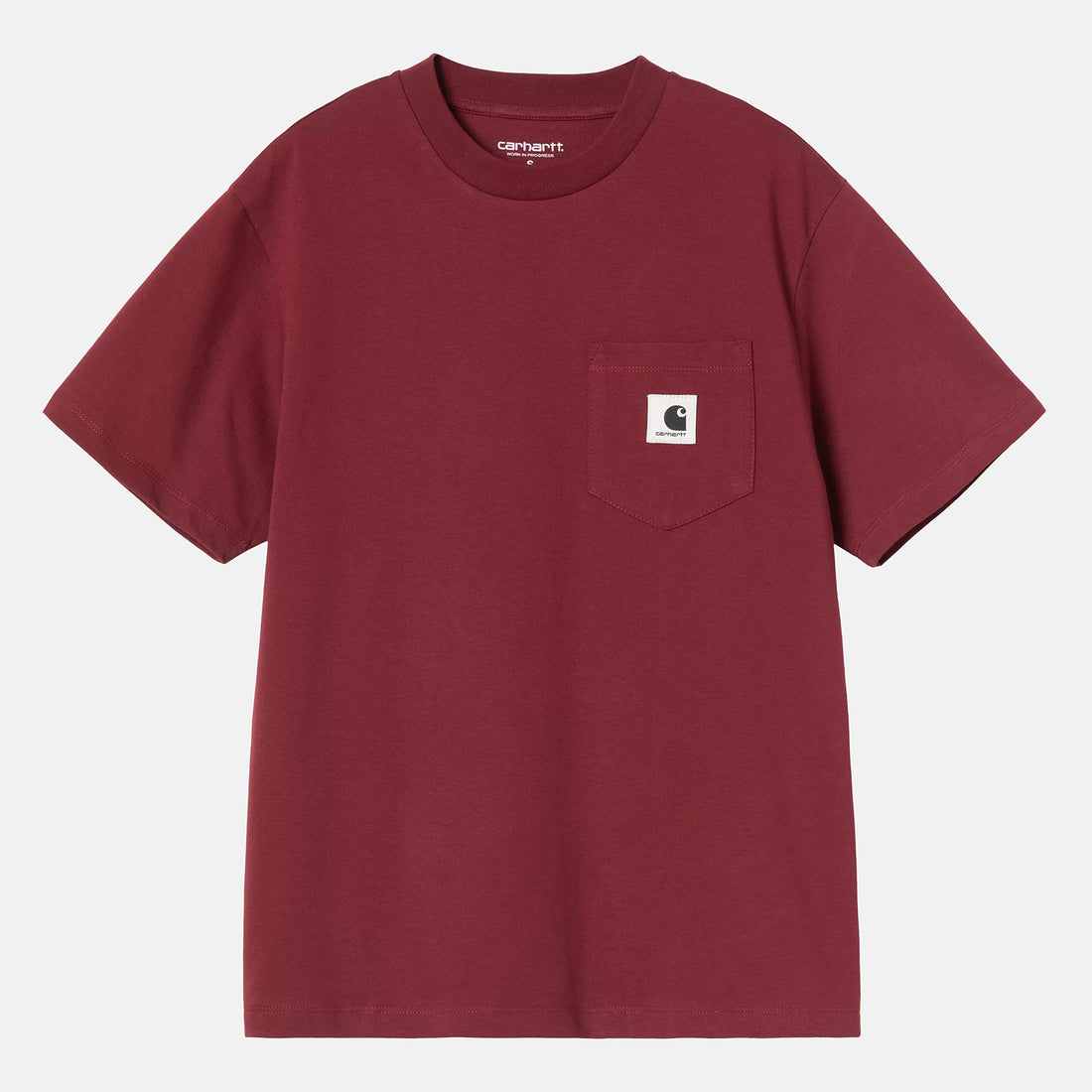 Carhartt WIP W´ Pocket T-Shirt - Marsala Rot Bild 1