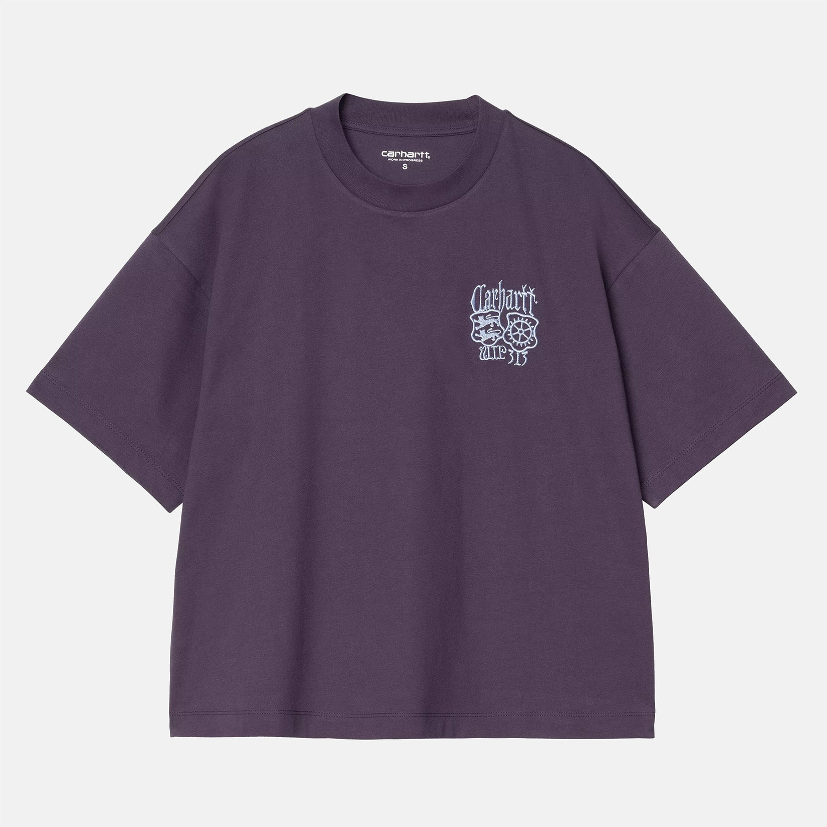 Carhartt WIP W´Signet T-Shirt - Lokers / Blue Lila Bild 1