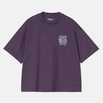 Carhartt WIP W´Signet T-Shirt - Lokers / Blue Lila Bild 1