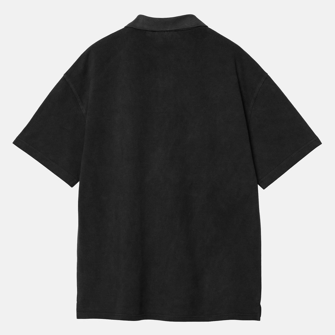 Carhartt WIP Wayne Polo T-Shirt - Black Schwarz Bild 2