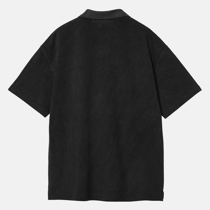 Carhartt WIP Wayne Polo T-Shirt - Black Schwarz Bild 2