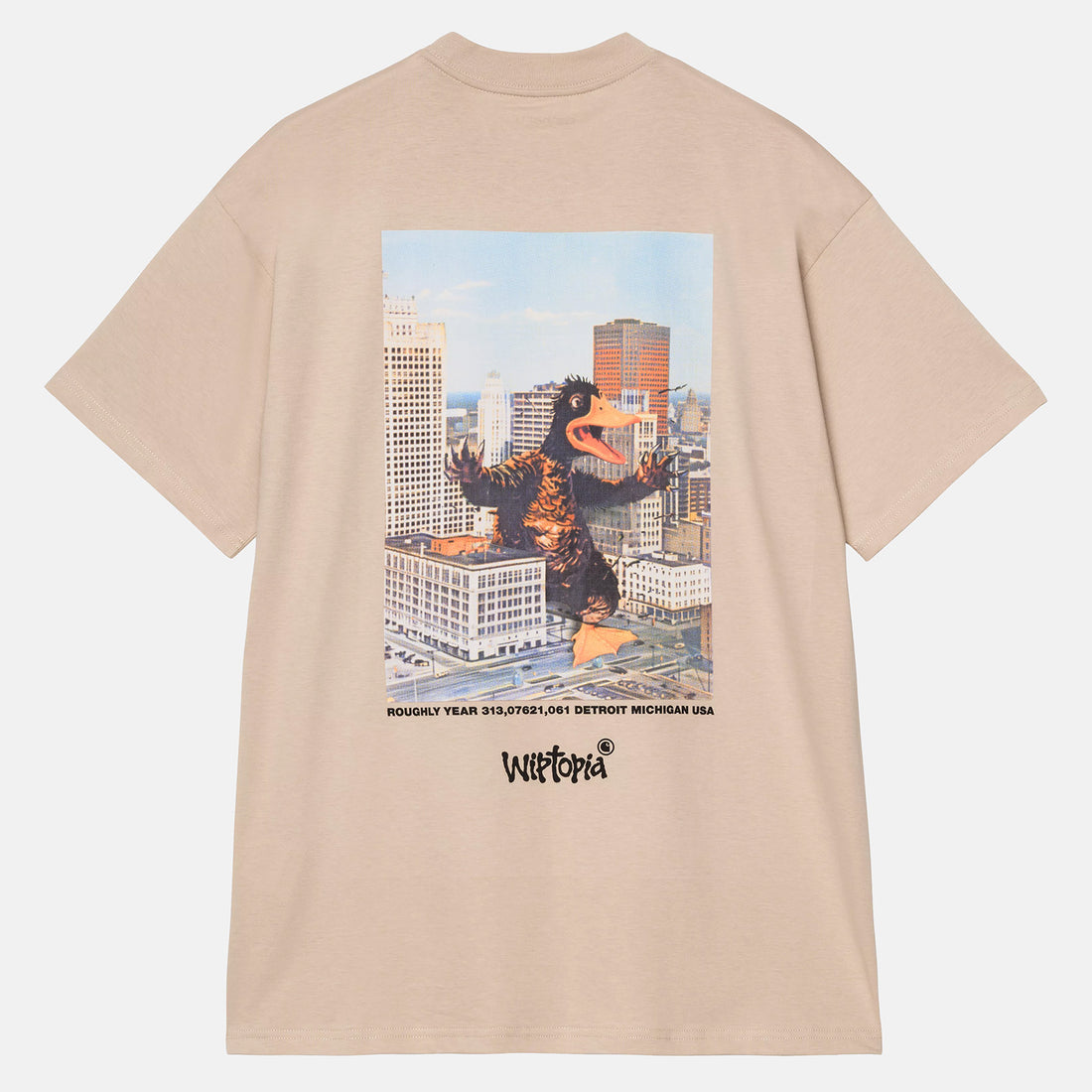 Carhartt WIP Wiptopia T-Shirt - Wall Braun Bild 1