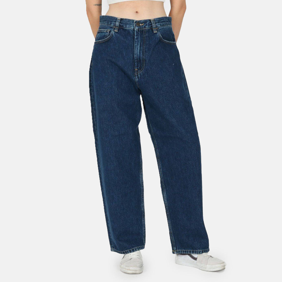 Carhartt WIP Women Brandon Pant - Blue Stone Washed Blau Bild 1