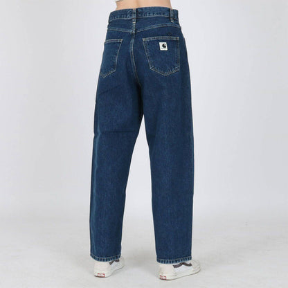 Carhartt WIP Women Brandon Pant - Blue Stone Washed Blau Bild 3