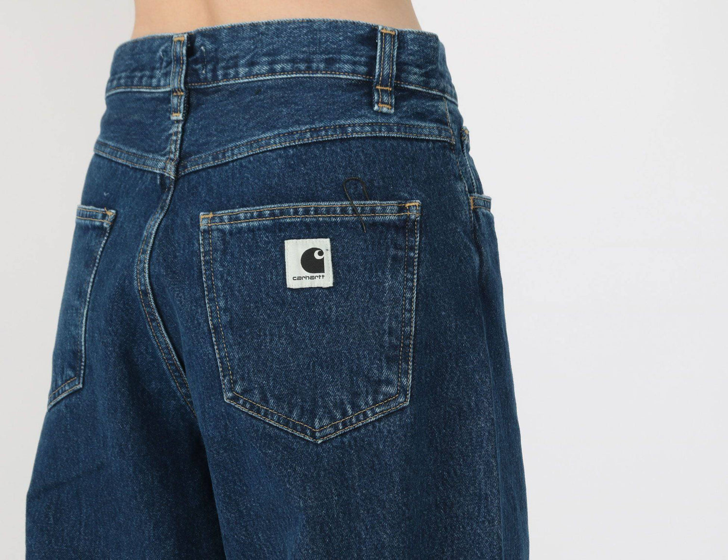 Carhartt WIP Women Brandon Pant - Blue Stone Washed Blau Bild 4