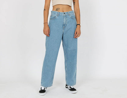 Carhartt WIP Women Brandon Pant - Blue Stone Bleached Blau Bild 1