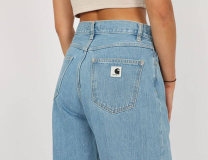 Carhartt WIP Women Brandon Pant - Blue Stone Bleached Blau Bild 3