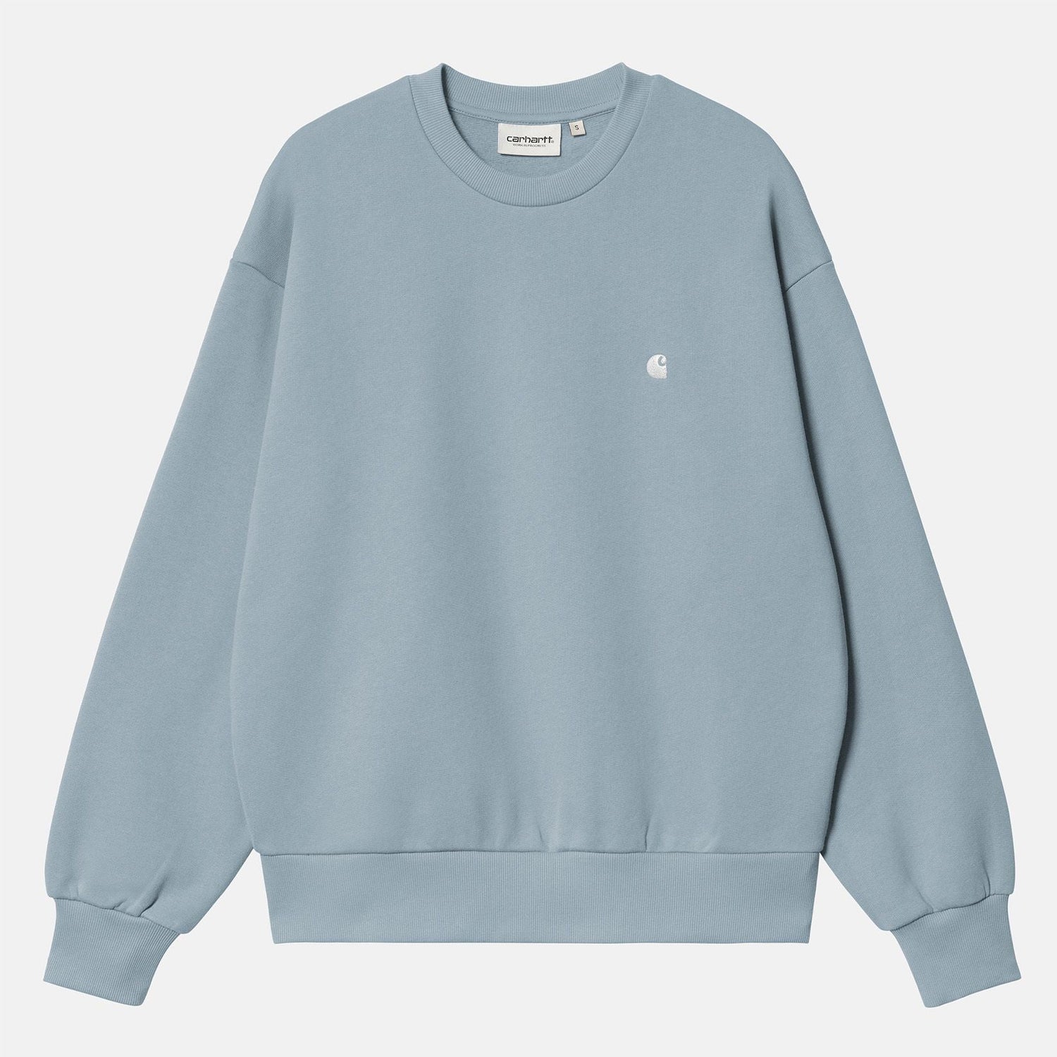 Carhartt WIP Women Chase Crewneck - Frosted Blue / Silver Frosted Blue / Silver Bild 1