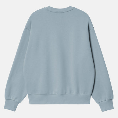 Carhartt WIP Women Chase Crewneck - Frosted Blue / Silver Frosted Blue / Silver Bild 2
