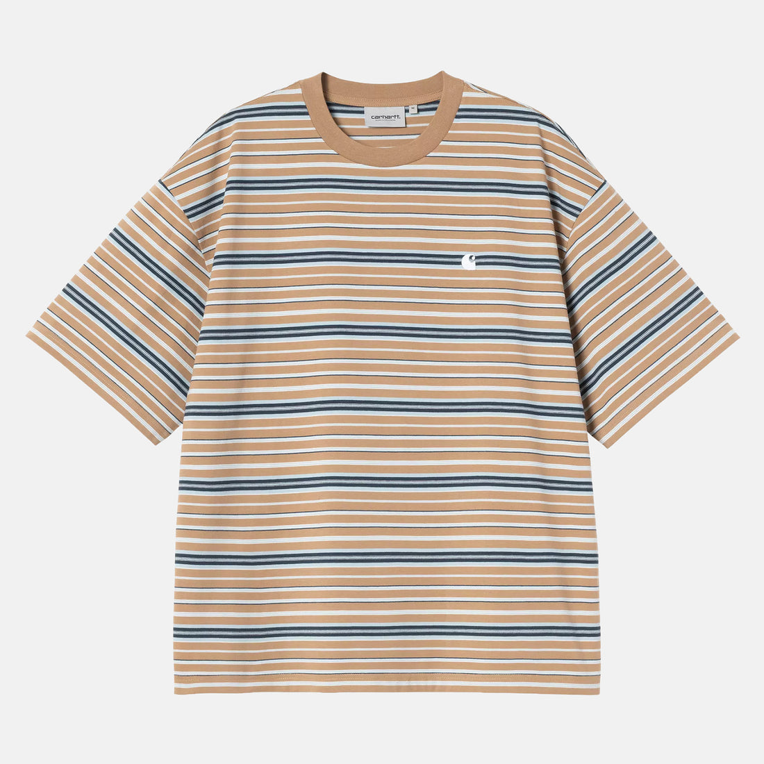Carhartt WIP Zane Stripe T-Shirt - Zane Stripe Beige Bild 1