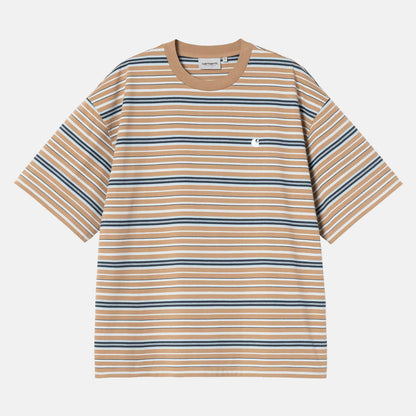 Carhartt WIP Zane Stripe T-Shirt - Zane Stripe Beige Bild 1